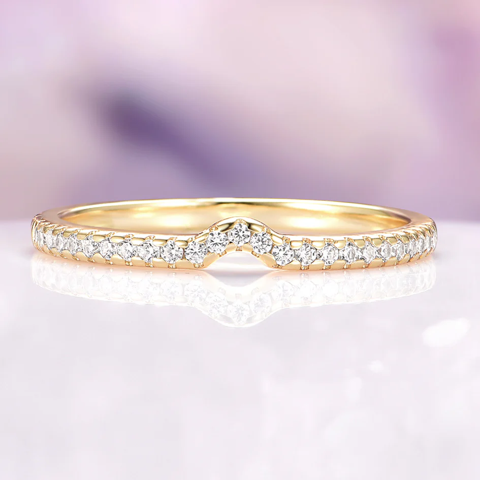 Oval Lab-Grown Diamond Engagement Ring Set in Solid 14K Yellow Gold (IGI Certified) - Image 6