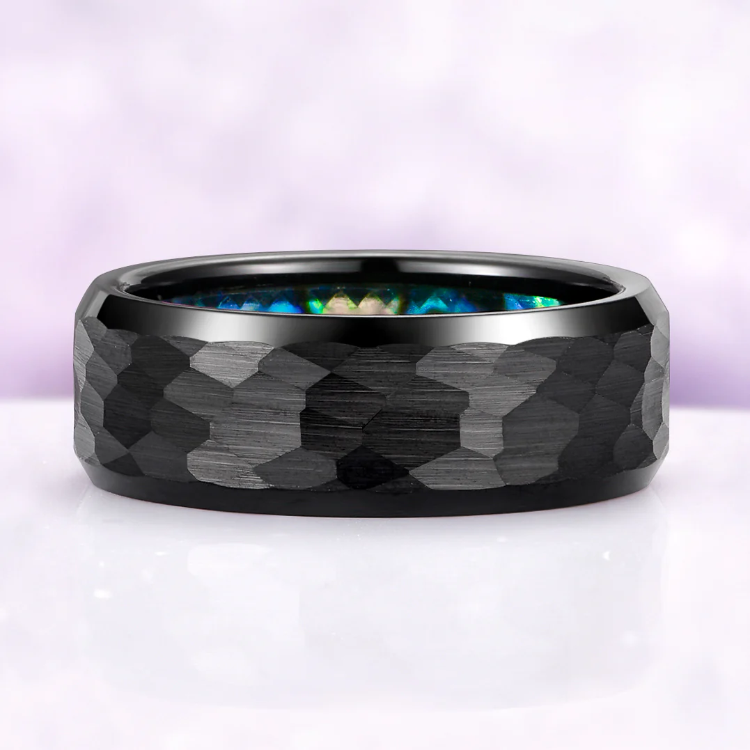 Nesta Alexandrite & Paula Shell Couples Ring Set - Image 9
