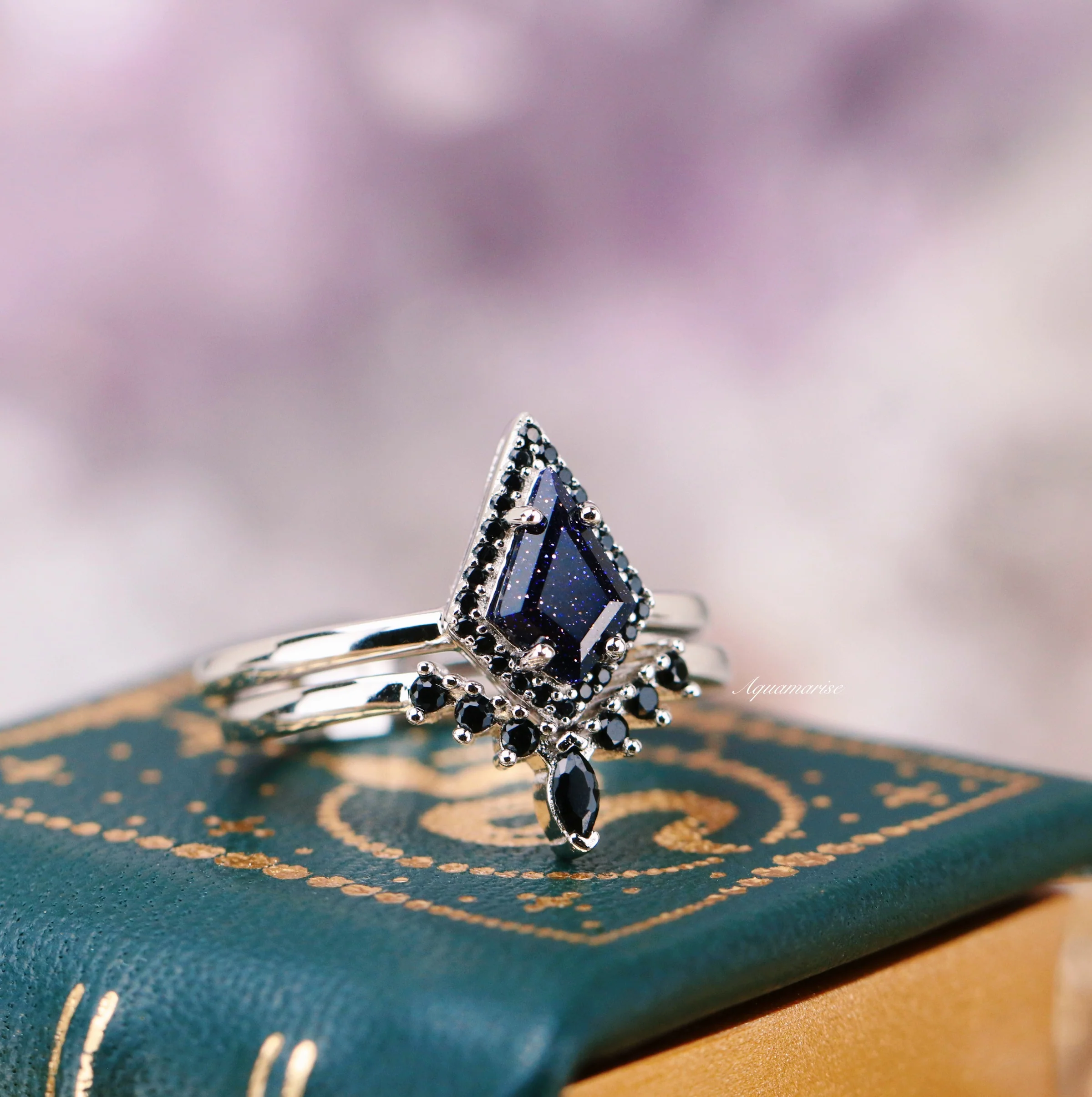 Starry Night Couples Ring Set - Image 8