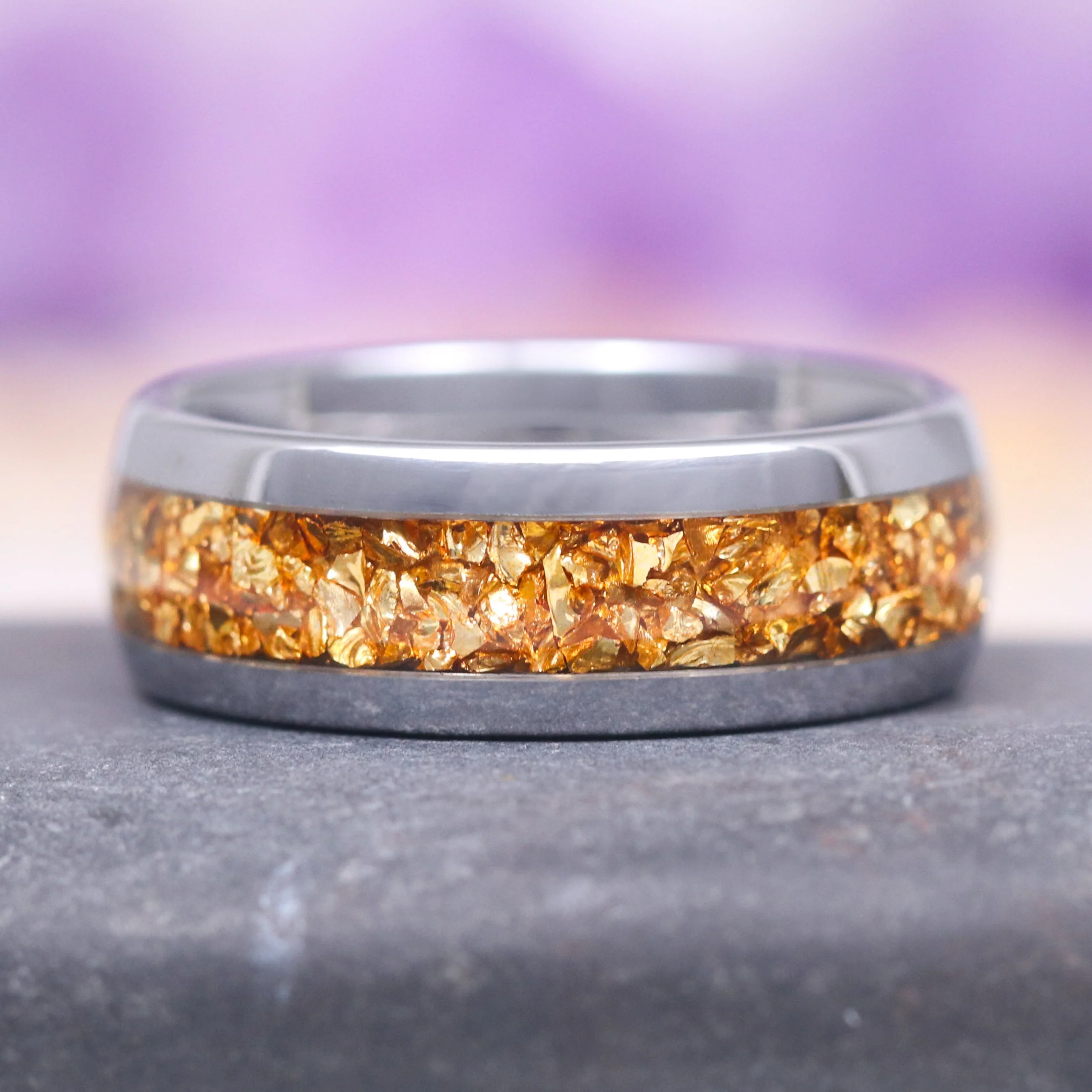Fantasy Cut Citrine Couples Ring Set - Image 3