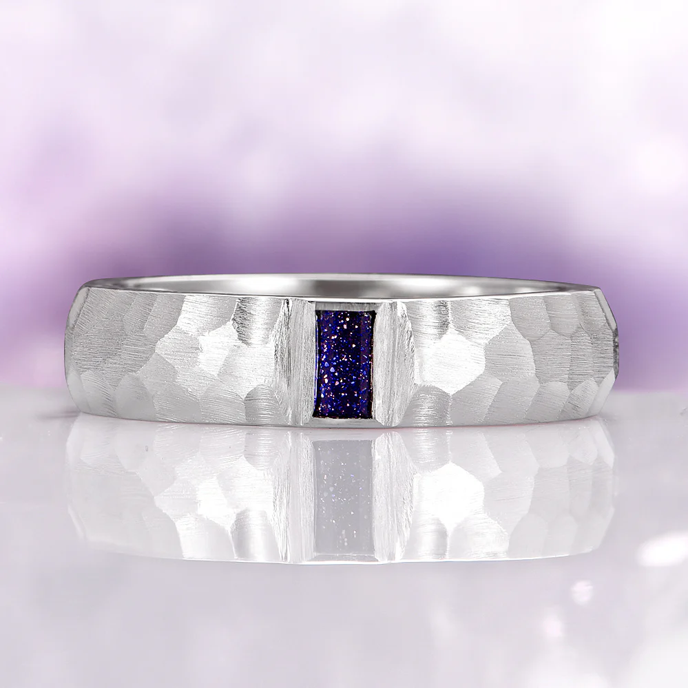 Starry Night Couples Ring Set- Night Court Inspired - Image 3
