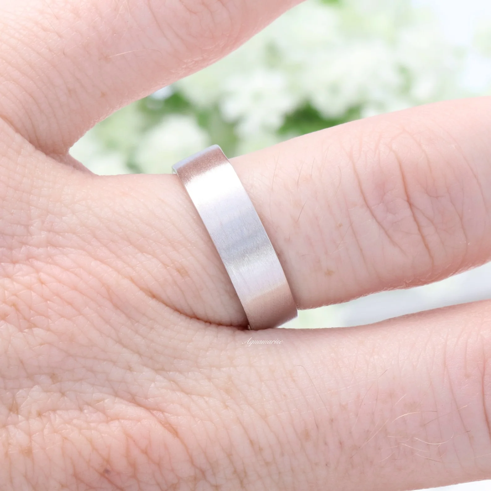 Marquise Cut Simulated Diamond Couples Ring Set - Image 5