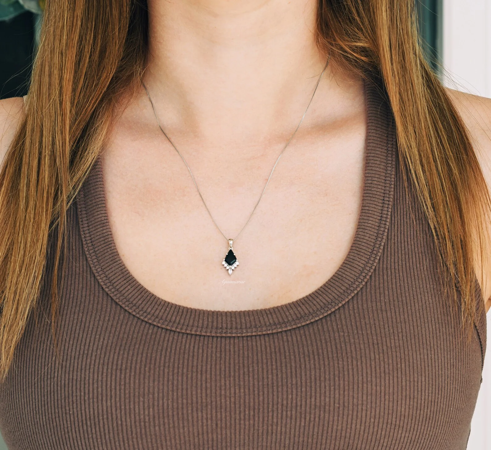 Skye Kite® Black Onyx Pendant Necklace in Sterling Silver - Image 2