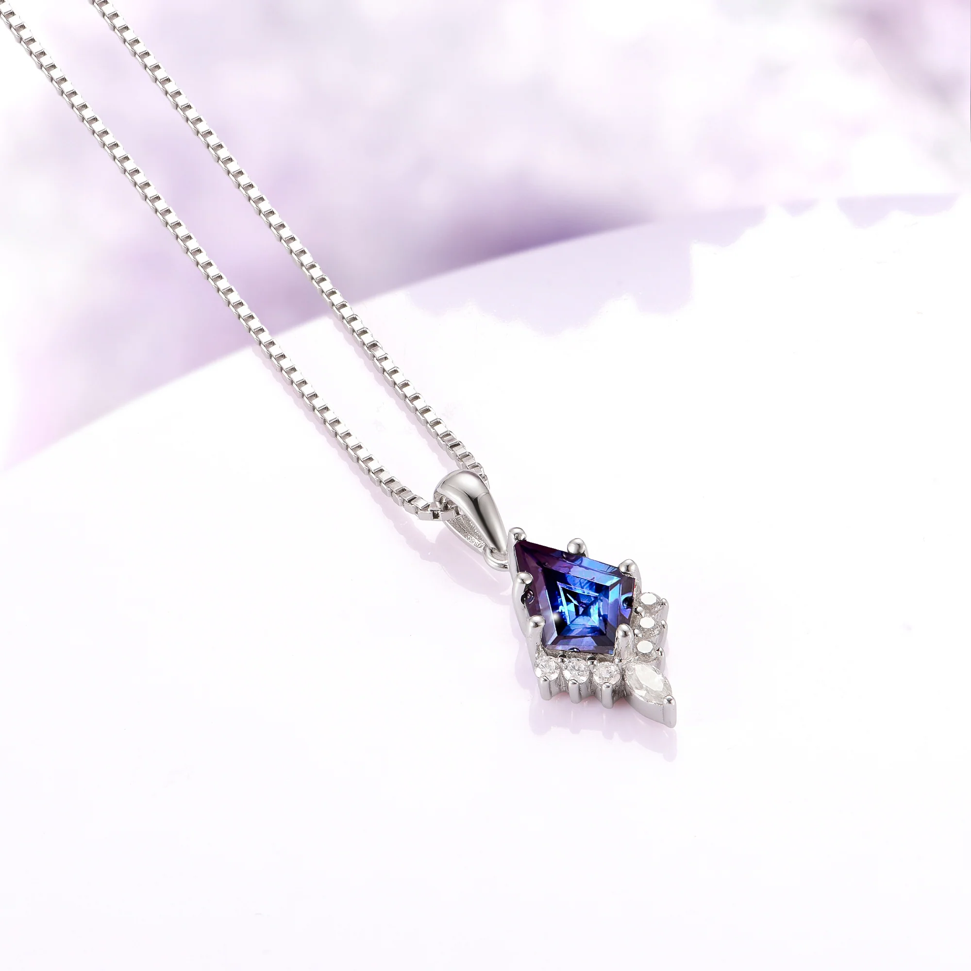 Skye Kite® Alexandrite Necklace in Sterling Silver - Image 2