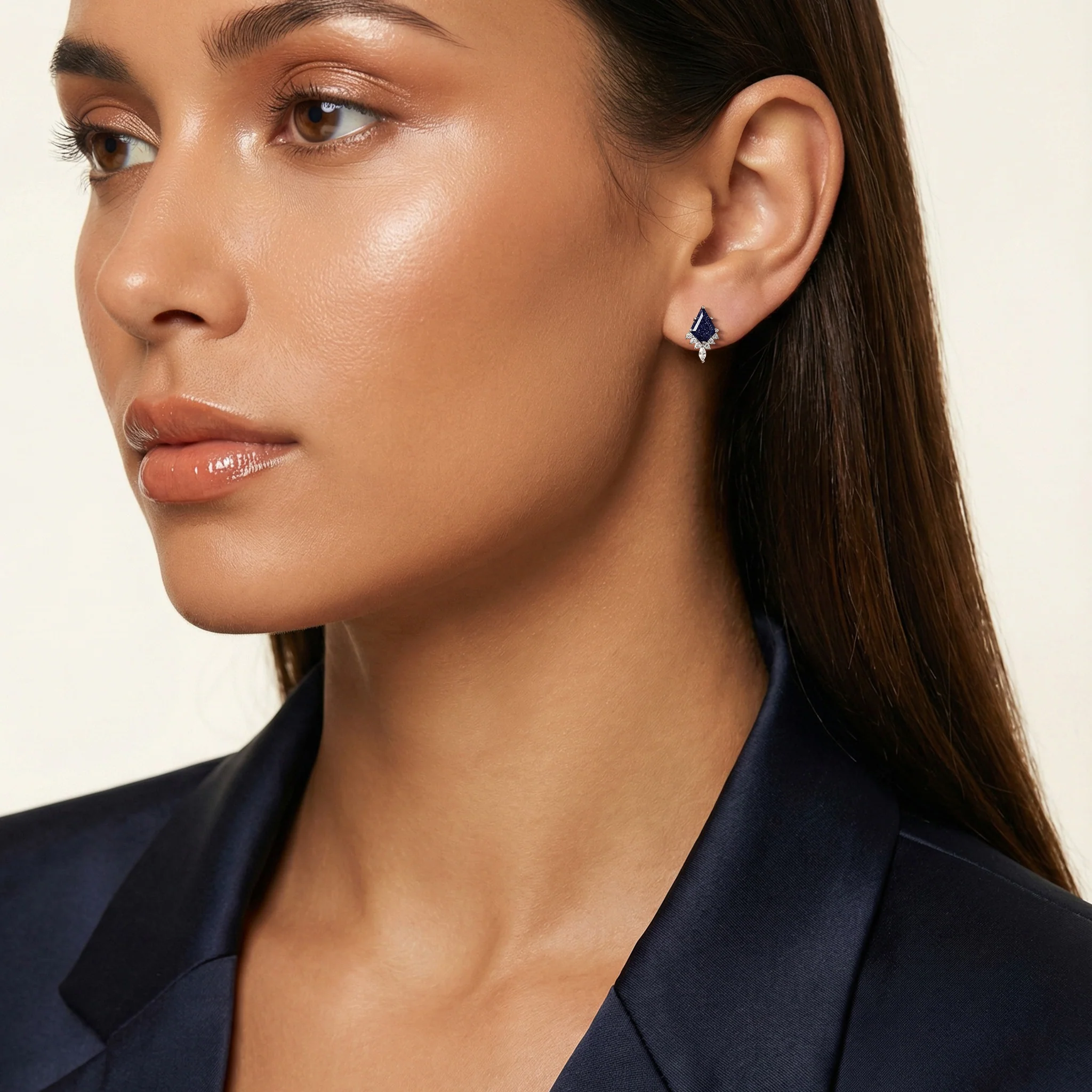 Skye Kite® Starry Night Stud Earrings in Sterling Silver - Image 2