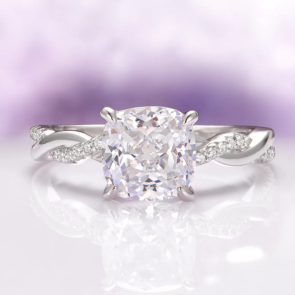 Sophia Lab-Grown Diamond Engagement Ring in 14K White Gold (IGI Certified)