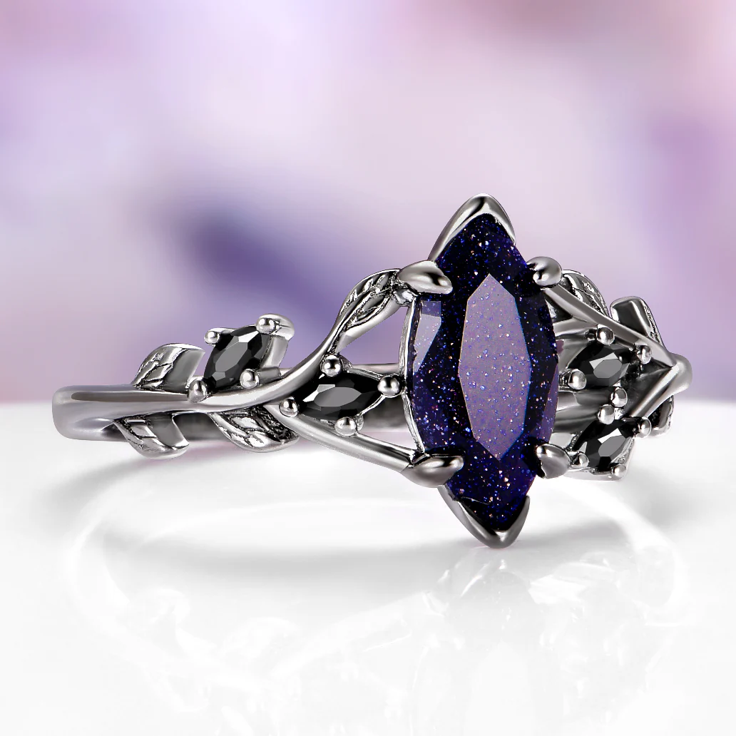 Rowan Starry Night™ & Black Onyx Couples Ring Set - Image 6