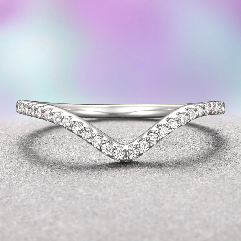 Vintage Morganite Couples Ring Set - Image 3